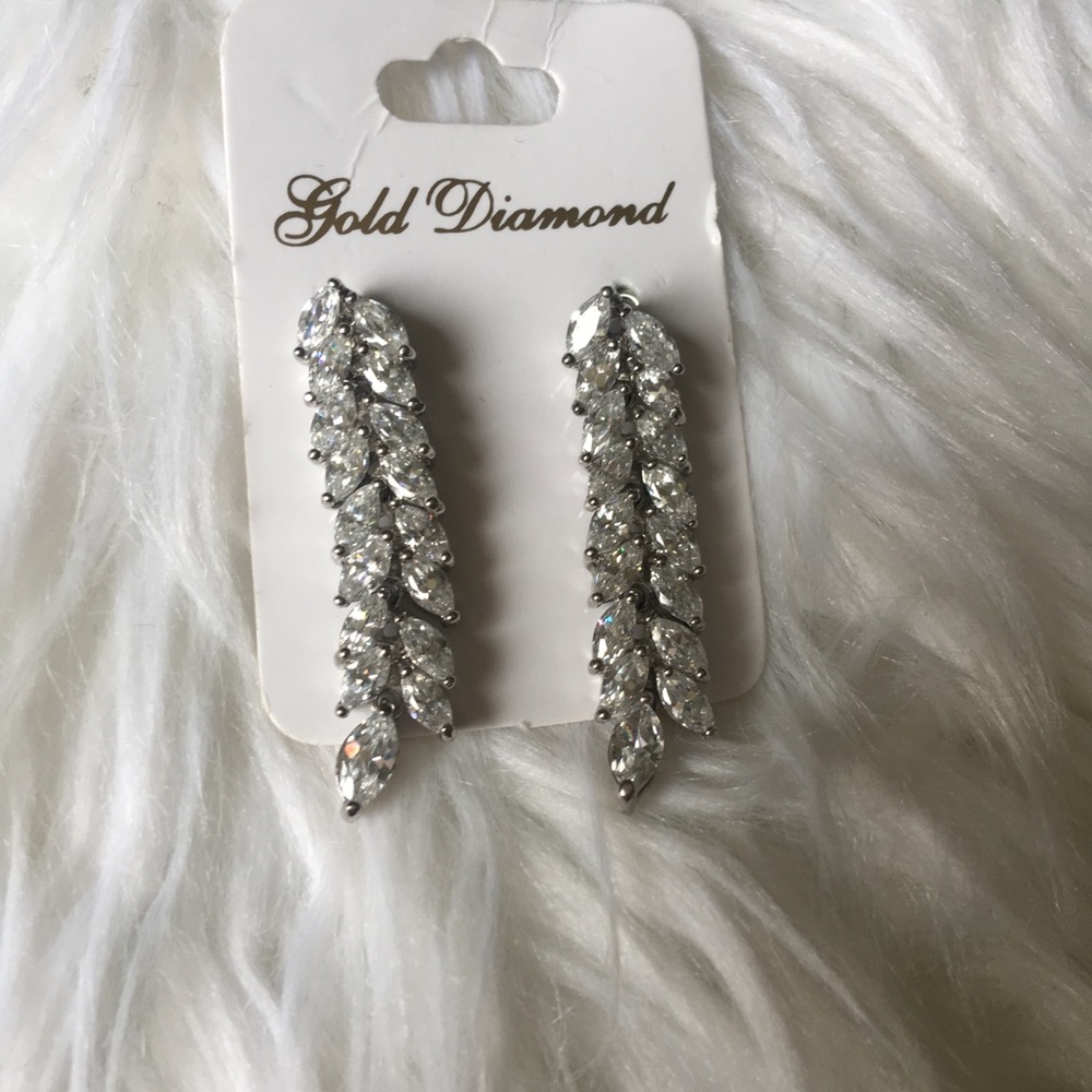 Earrings Zirconia. Perfect for weddings, brides👰